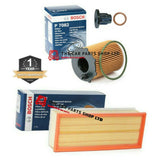 TO FIT PEUGEOT 207 1.6 GT HDI 06-13 BOSCH SERVICE FILTER KIT BOSCH OIL & AIR KIT