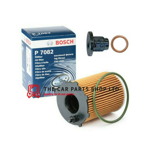 TO FIT PEUGEOT 207 1.6 GT HDI 06-13 BOSCH SERVICE FILTER KIT OIL FILTER & PLUG