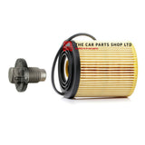FOR MINI COOPER S 1.6 PETROL 02-06 SERVICE FILTER KIT OIL FILTER & SUMP PLUG NEW