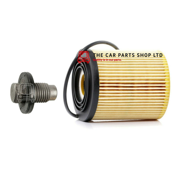 FOR MINI COOPER S 1.6 PETROL 02-06 SERVICE FILTER KIT OIL FILTER & SUMP PLUG NEW