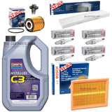 FULL BOSCH SERVICE KIT FITS MINI COOPER S 1.6 PETROL 2002-2006 + NGK X 4