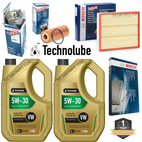 FULL BOSCH SERVICE KIT FITS VW LT 2.5 TDI LWB MK2 96-09