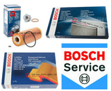 BOSCH SERVICE FILTERS KIT TO FIT VW LT 2.5 TDI MK2 1996-09 AIR OIL CABIN BOSCH