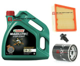 SERVICE KIT FOR FORD FIESTA 1.0 TITANIUM 13-18 CASTROL 5W20 4L + AIR OIL FILTER