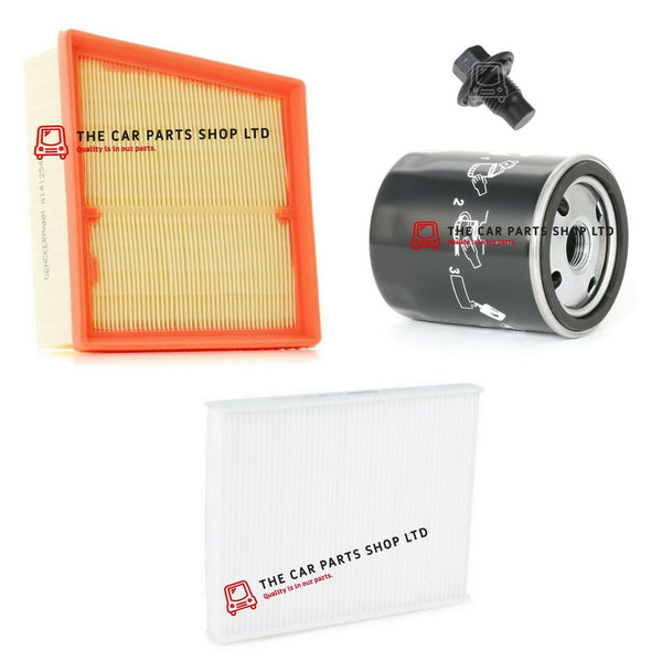 SERVICE FILTERS KIT TO FIT FORD FIESTA 1.0 TITANIUM 2013-2018 AIR OIL CABIN PLUG