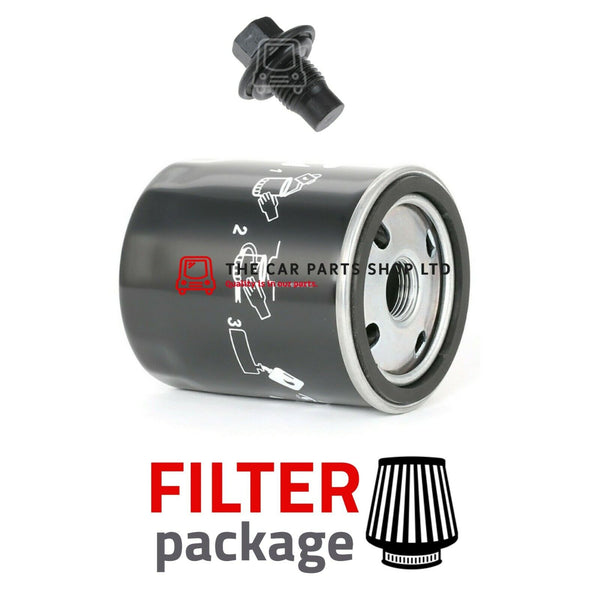 SERVICE FILTERS KIT TO FIT FORD FIESTA 1.0 TITANIUM 2013-18 OIL FILTER & PLUG