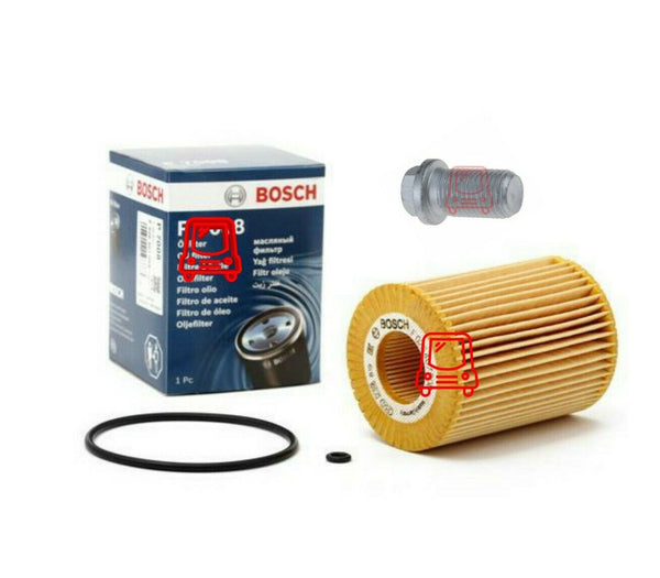 BOSCH OIL FILTER AND DRAIN PLUG TO FIT MERCEDES SPRINTER 518 CDI 06-10 BRAND NEW