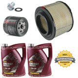 FOR TOYOTA HILUX 2.5 D4D KUN25 SERVICE KIT 10L OIL & AIR FILTER & OIL FILTER NEW