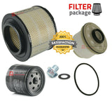 FITS TOYOTA HILUX 2.5 D4D KUN25 SERVICE FILTERS KIT FUEL AIR OIL WITH DRAIN PLUG
