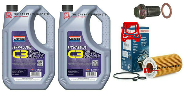 FOR MERCEDES VIANO 2.1 CDI W639 BOSCH SERVICE KIT 10L OIL & BOSCH OIL FILTER OE