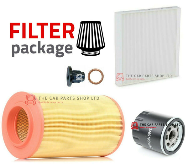 FITS CITROEN JUMPER  SERVICE FILTERS KIT POLLEN AIR OIL FILTER AND DRAIN PLUG