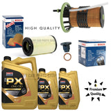 TO FIT CITROEN RELAY MK3 BLUEHDI BOSCH SERVICE KIT 0W30 OIL & FUEL AIR OIL PLUG