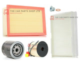 FITS PEUGEOT 307 SW SE 2.0 HDI 2002-2008 COMPLETE SERVICE FILTER KIT BRAND NEW