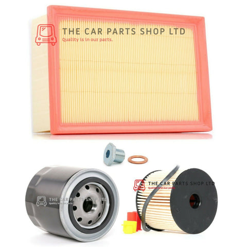 FITS PEUGEOT 307 SW SE 2.0 HDI 2002-2008 SERVICE FILTER KIT FUEL AIR OIL FILTER