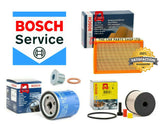 FOR PEUGEOT 307 SE 2.0 HDI 02-08 BOSCH SERVICE FILTERS KIT AIR OIL FUEL & PLUG