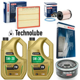 FOR VW LT 46 2.8 DIESEL 2002> FULL BOSCH SERVICE KIT 10L OIL + BOSCH FULL KIT OE