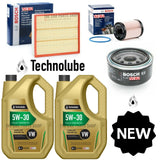 FOR VW LT 46 2.8 DIESEL 2002> BOSCH SERVICE KIT 10L LONGLIFE BOSCH FUEL OIL AIR
