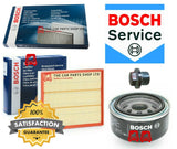 FOR VW LT 46 2.8 DIESEL 2002> BOSCH SERVICE FILTERS KIT AIR CABIN OIL SUMP PLUG