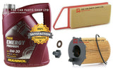 FOR PEUGEOT 206 STYLE 1.4 HDI MK1 SERVICE KIT 5L OIL & AIR OIL FILTER & PLUG
