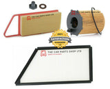 FOR PEUGEOT 206 STYLE 1.4 HDI MK1 SERVICE FILTERS KIT POLLEN AIR AND OIL + PLUG