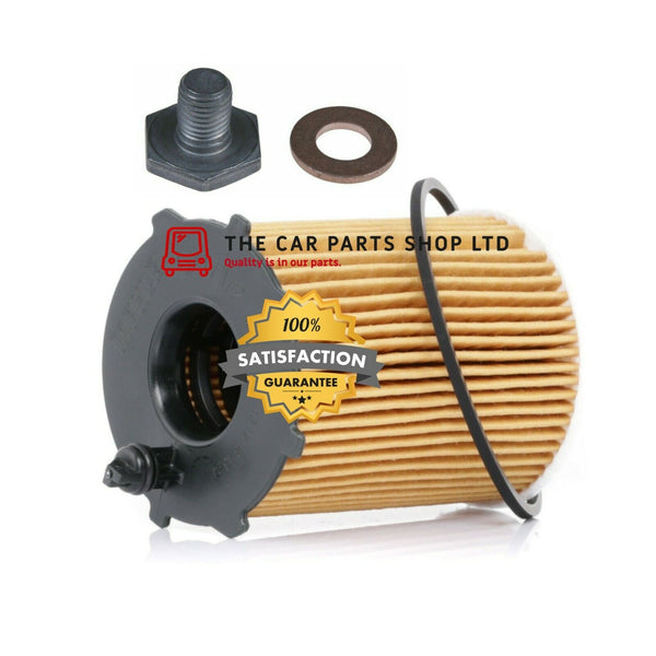 OIL FILTER AND SUMP PLUG FOR PEUGEOT 206 STYLE 1.4 HDI MK1