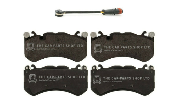 FOR MERCEDES C63 AMG W204 FRONT BRAKE PADS & WEAR SENSOR OE QUALITY NEW