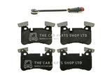 FOR MERCEDES C63 AMG W204 REAR BRAKE PADS & WEAR SENSOR LEAD