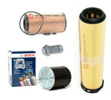 FOR MERCEDES E320 3.2 CDI W211 SERVICE FILTERS KIT AIR OIL & BOSCH FUEL