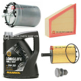 FITS SKODA ROOMSTER 1.4 TDI MK1 SERVICE KIT 5L LONGLIFE + FUEL AIR OIL FILTER