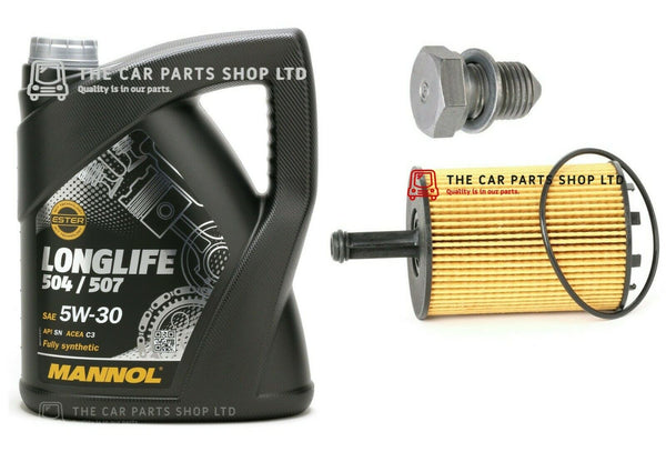 FITS SKODA ROOMSTER 1.4 TDI MK1 SERVICE KIT 5L LONGLIFE OIL & OIL FILTER + PLUG