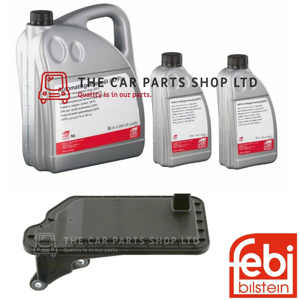 FOR VW SHARAN MK1 5-SPEED TRANSMISSION SERVICE KIT 7L OIL & OE FILTER NEW