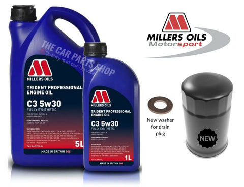 FOR HYUNDAI SANTA FE 2.2 CRDI 2006-2009 BOSCH SERVICE KIT 6L LONGLIFE OIL
