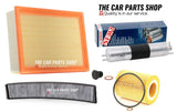FOR BMW 330CI 3.0 E46 FULL SERVICE FILTER KIT AIR OIL FUEL CABIN FILTER & PLUG
