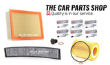 FOR BMW 330CI 3.0 E46 SERVICE FILTER KIT POLLEN AIR OIL + NGK PLUGS + SUMP PLUG