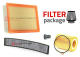 FOR BMW 330CI 3.0 E46 SERVICE FILTER KIT 3 FILTERS - CABIN, OIL & AIR FILTER NEW