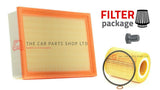 FOR BMW 330CI 3.0 E46 SERVICE FILTER KIT AIR FILTER, OIL FILTER AND SUMP PLUG