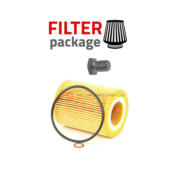 OIL FILTER AND NEW SUMP PLUG FOR BMW 330CI 3.0 E46