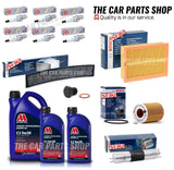 FULL BOSCH SERVICE KIT FOR BMW 330CI 3.0 E46 7L OIL + FULL BOSCH KIT + NGK x6