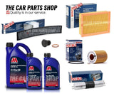 BOSCH SERVICE KIT FOR BMW 330CI 3.0 E46 10L OIL & BOSCH AIR OIL FUEL CABIN PLUG