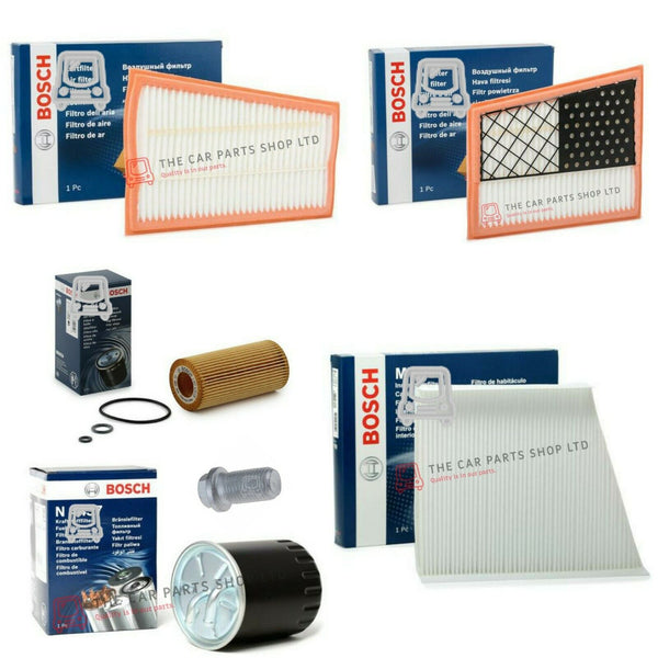 FULL BOSCH SERVICE FILTERS KIT TO FIT MERCEDES E320 3.2 CDI W211 OM642.920