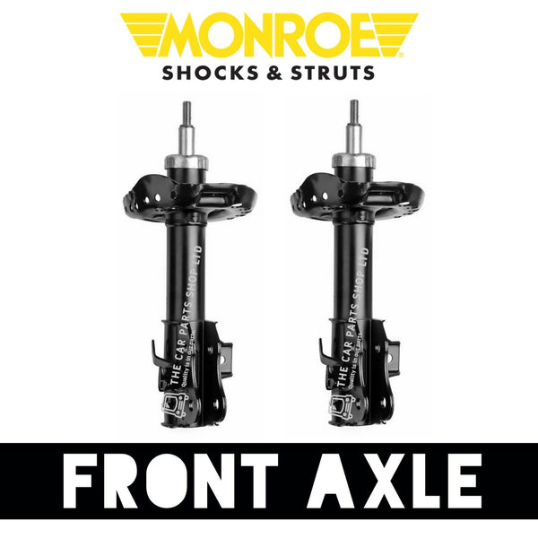 FOR HONDA CIVIC MK8 1.8 I-VTEC FRONT AXLE MONROE SHOCK ABSORBERS PAIR