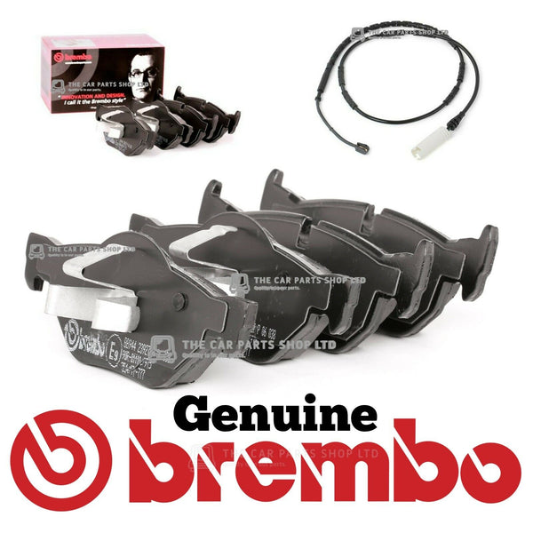 TO FIT BMW 118D E87 REAR BREMBO BRAKE PADS AND WEAR SENSOR BRAND NEW