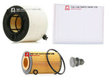 FOR AUDI A4 MK5 2.0 TDI B9 SERVICE FILTERS KIT POLLEN AIR OIL AND SUMP PLUG NEW