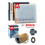 BOSCH SERVICE FILTER KIT FOR PEUGEOT 308 1.6 BLUEHDI ACTIVE MK2 BOSCH AIR & OIL