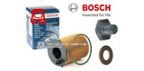 BOSCH OIL FILTER & SUMP PLUG FOR PEUGEOT 308 1.6 BLUEHDI ACTIVE MK2