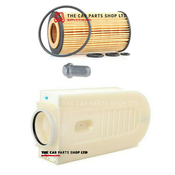 FOR MERCEDES E220 2.1 CDI AMG SPORT SERVICE FILTERS KIT AIR AND OIL FILTER PLUG