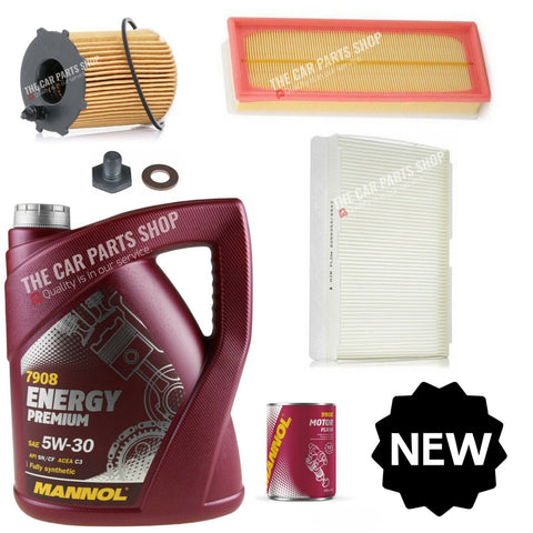 FOR PEUGEOT EXPERT TEPEE 1.6 HDI SERVICE KIT + 5L OIL + AIR OIL CABIN