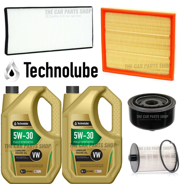 FITS VW LT 2.8 MK2 FULL SERVICE KIT 10L TECHNOLUBE 5W30 AND FULL FILTER KIT NEW