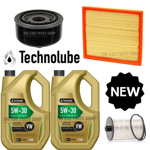 SERVICE KIT FOR VW LT 2.8 MK2 SERVICE KIT 10L 5W-30 & AIR OIL FUEL FILTER KIT