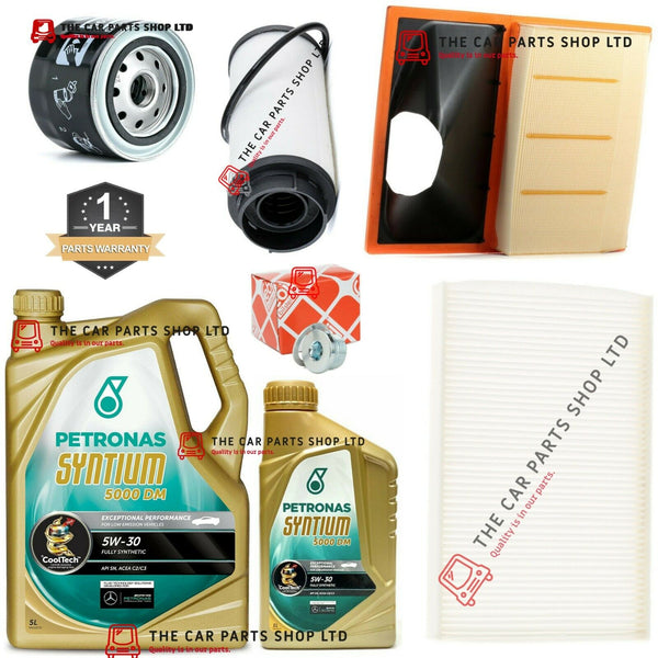 FOR IVECO DAILY 35S13 2.3 FULL SERVICE KIT + 6L PETRONAS 5W30 & FULL FILTER KIT